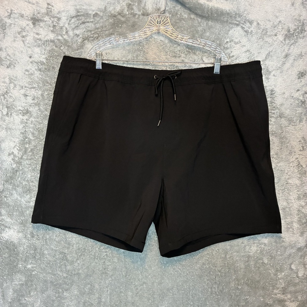 Mens Tech Pull On Short 3XL Big Tall Athletic Sporty Moisture Wicking UPF NWT